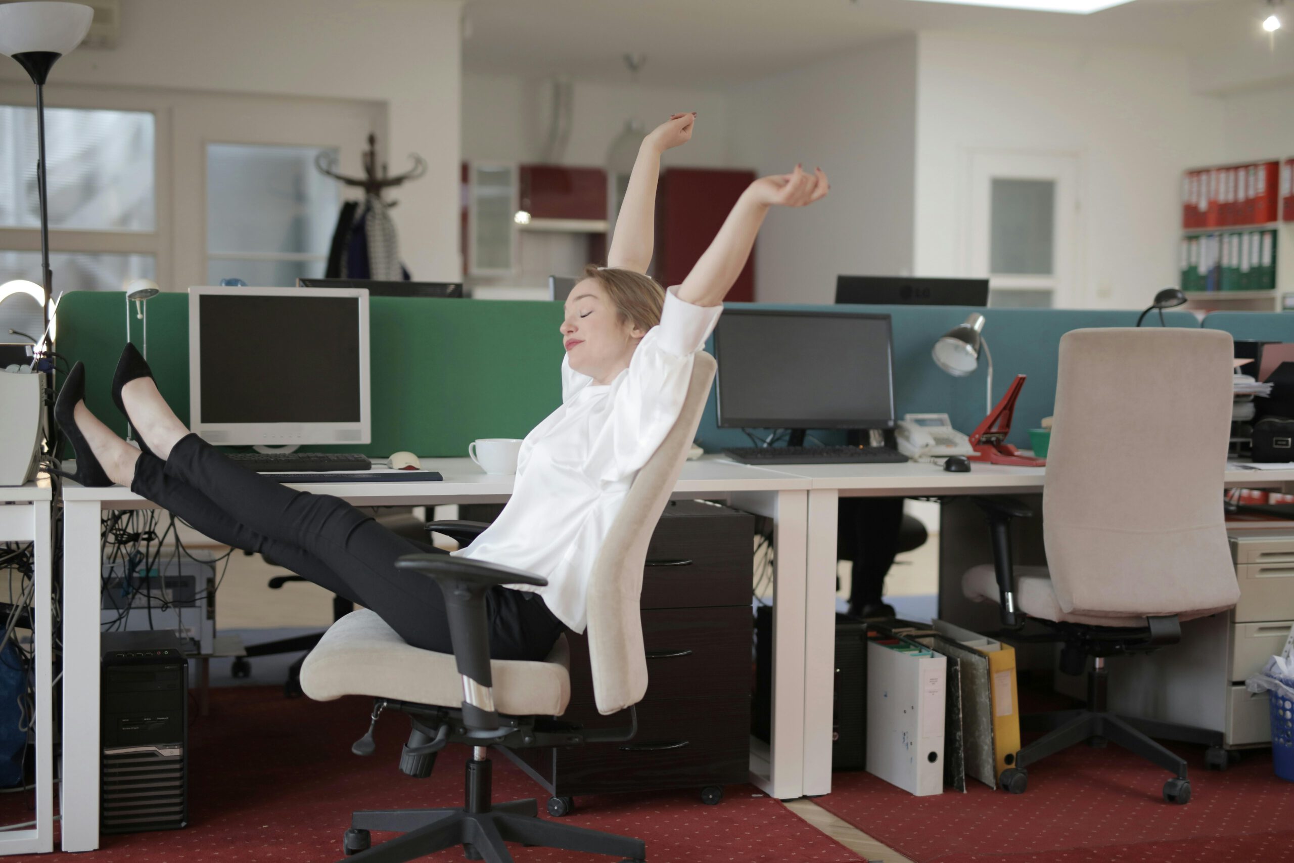 entspannter job zufriedenheit karriere